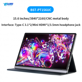  15.6 inch Portable Monitor HD 1080P Gaming Monitor 15.6 inch Portable Monitor Type-C USB for Laptop PC Mobile Phone